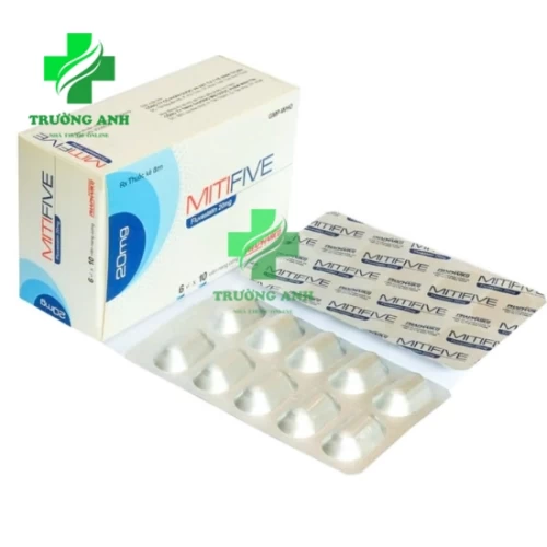 Mitifive 20mg Phapharco - Thuốc điều trị tăng cholesterol