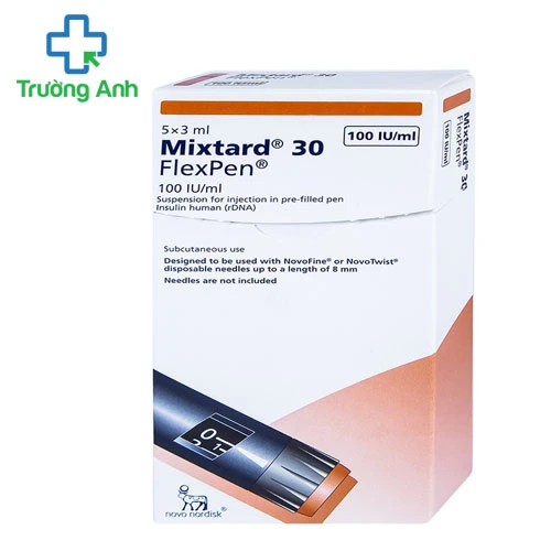 Mixtard 30 FlexPen - Thuốc điều trị đái tháo đường hiệu quả