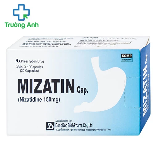 Mizatin Capsule - Thuốc điều trị viêm loét dạ dày hiệu quả