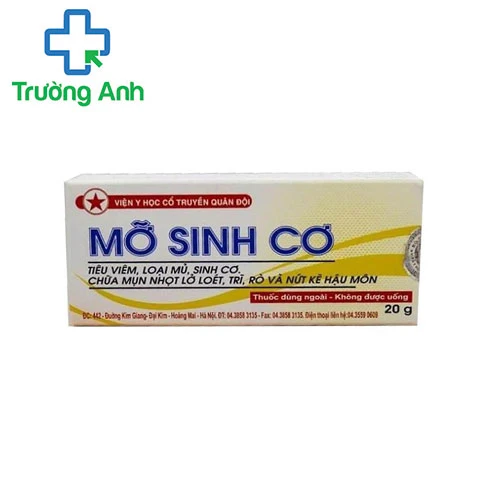 Mỡ sinh cơ - Giúp tiêu viêm, loại mủ, sinh cơ hiệu quả