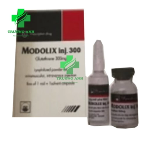 Modolix inj 300 Pymepharco - Hỗ trợ trong điều trị ngộ độc thuỷ ngân