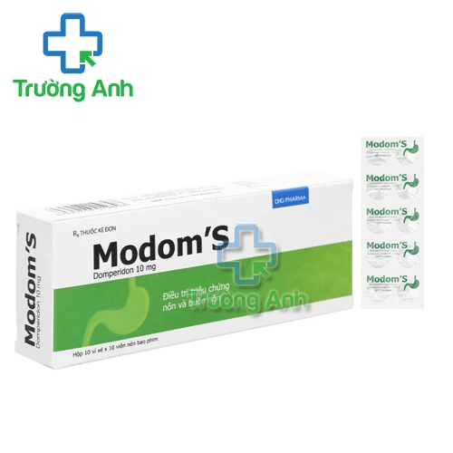 Modom'S - Thuốc điều trị điều trị buồn nôn và nôn hiệu quả