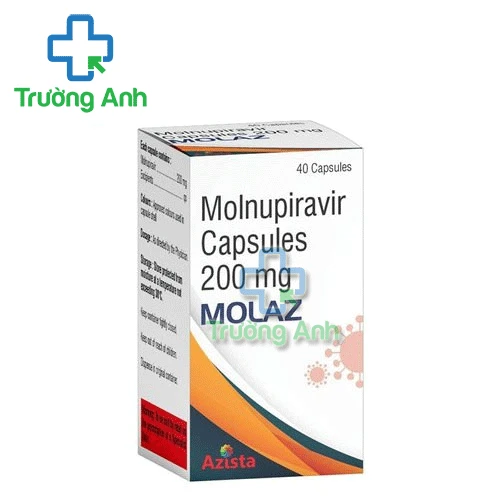 Molaz 200mg (Molnupiravir) - Thuốc điều trị Covid 19 hiệu quả