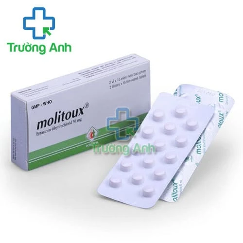 Molitoux 50mg Domesco - Thuốc tiêu đờm, giảm ho, viêm phế quản