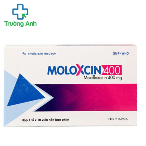 Moloxcin 400- Thuốc chữa viêm phổi hiêu quả