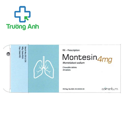 Montesin 4mg Genepharm - Thuốc điều trị hen phế quản