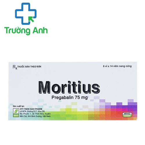 MORITIUS - Thuốc điều trị đau thần kinh hiệu quả