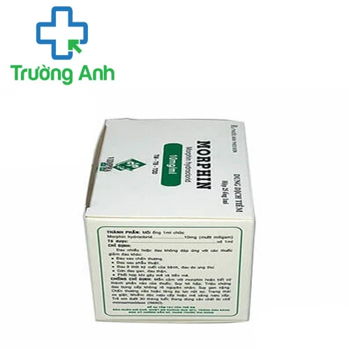 Morphin (Morphin hydroclorid 10mg/ml) - Thuốc giảm đau hiệu quả