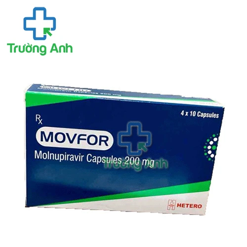 Movfor 200mg (Molnupiravir) Hetero - Thuốc điều trị Covid-19