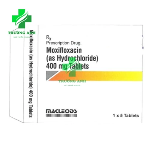 Moxifloxacin (as hydrochloride) 400mg - Thuốc điều trị nhiễm khuẩn