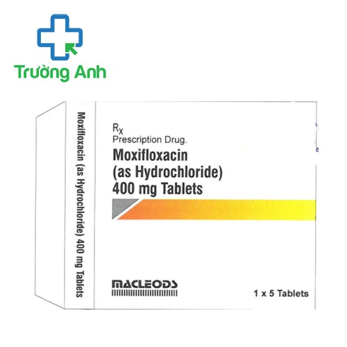 Moxifloxacin (as hydrochloride) 400mg - Thuốc điều trị nhiễm khuẩn