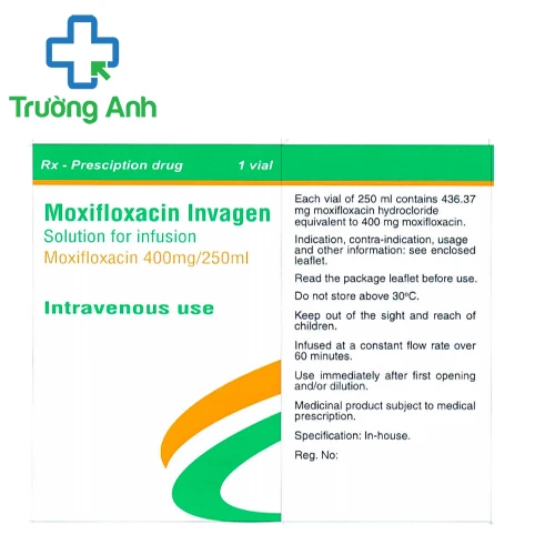 Moxifloxacin Invagen - Thuốc điều trị nhiễm khuẩn hiệu quả của Greece