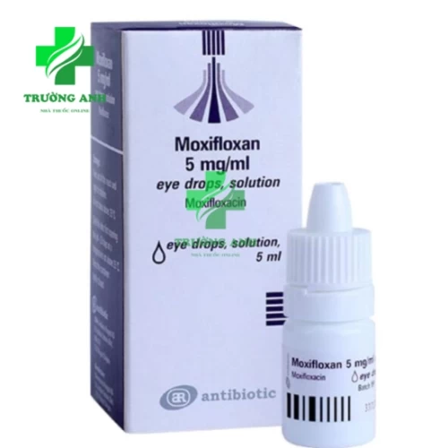 Moxifloxan 5mg/ml eye drops, solution - Dung dịch nhỏ mắt điều trị viêm kết mạc