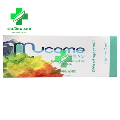 Mucome spray CPC1 - Điều trị nghẹt mũi do nhiều nguyên nhân (10 hộp)