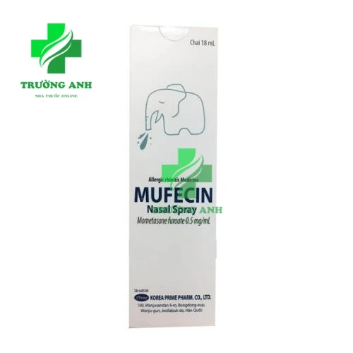 Mufecin nasal spray - Điều trị viêm mũi dị ứng, viêm xoang