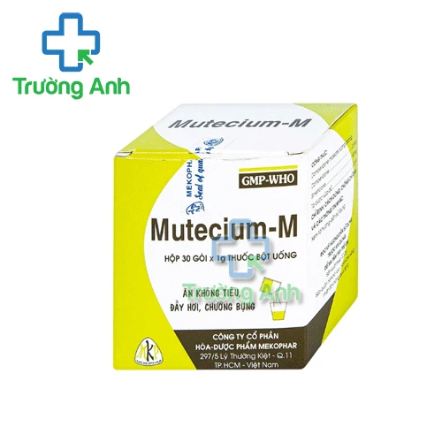 Mutecium-M (gói bột) - Thuốc điều trị chứng buồn nôn và nôn