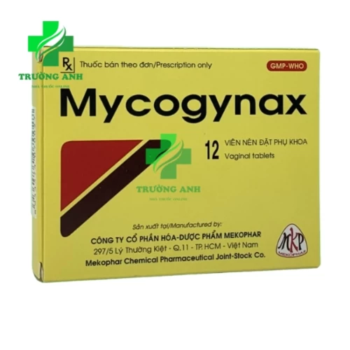 Mycogynax - Điều trị viêm âm đạo hiệu quả của Mekophar