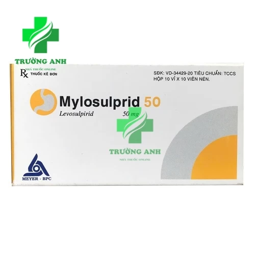 MYLOSULPRID 50 - Thuốc điều trị trướng bụng, khó chịu vùng thượng vị