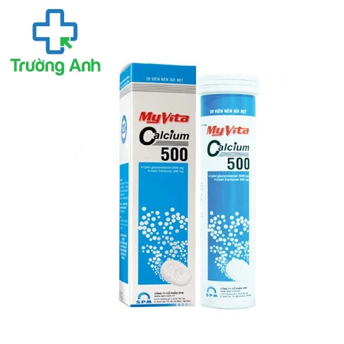 Myvita Calcium - Thuốc điều trị tình trạng thiếu canxi cấp tính