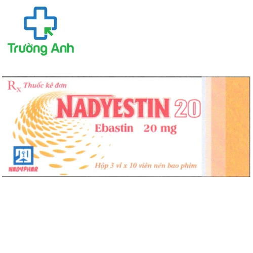 NADYESTIN 20 - Thuốc điều trị viêm mũi dị ứng theo mùa