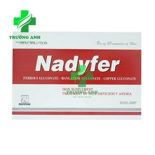 Nadyfer - Thuốc điều trị thiếu máu của Nadyphar