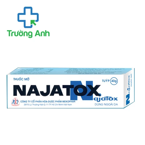 Najatox - Thuốc giảm đau cơ xương khớp của Mekophar