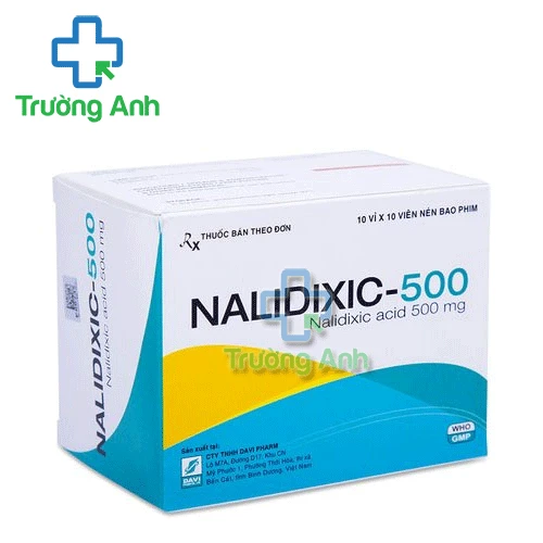Nalidixic-500 Davipharm - Điều trị nhiễm khuẩn tiết niệu dưới