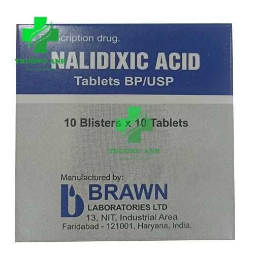 Nalidixic acid - Điều trị bệnh nhiễm khuẩn hiệu quả của Ấn Độ