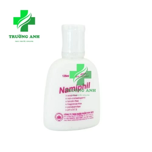 Namiphil 125ml Hoa Sen - Sữa rửa mặt và toàn thân