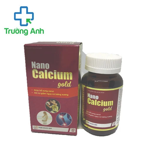 Nano Calcium Gold - Bổ sung canxi, vitamin cho cơ thể