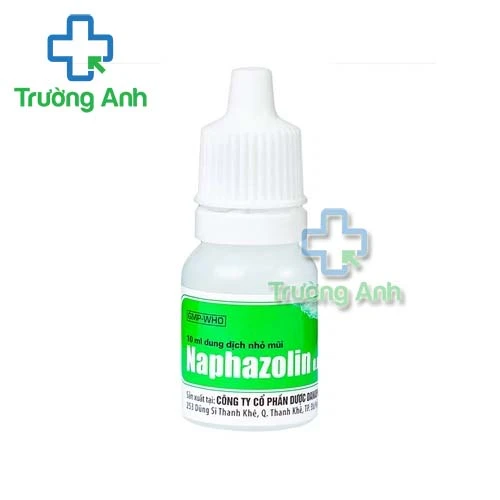Naphazolin 0,05% Danapha - Thuốc điều trị viêm mũi