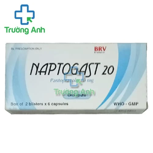 Naptogast 20 - Thuốc điều trị trào ngược dạ dày, thực quản 