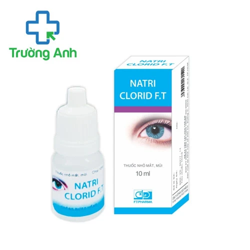 Natri Clorid F.T 10ml - Dung dịch rửa mắt mũi hiệu quả