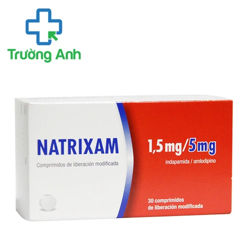Natrixam 1.5mg/5mg - Điều trị cao huyết áp của Pháp