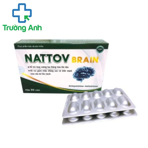 NATTOV BRAIN - Giúp hoạt huyết, lưu thông tuần hoàn máu hiệu quả