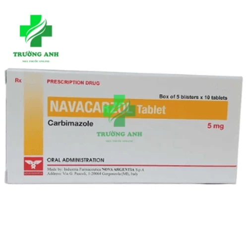 Navacarzol - Thuốc điều trị rối loạn chức năng tuyến giáp