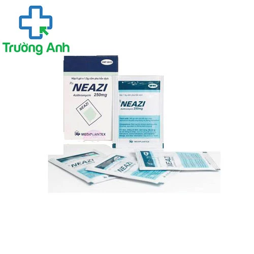 Neazi 250mg Mediplantex (gói) - Thuốc trị nhiễm khuẩn hiệu quả