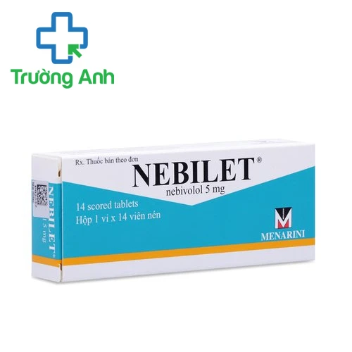 Nebilet 5mg - Thuốc điều trị cao huyết áp của Menarini