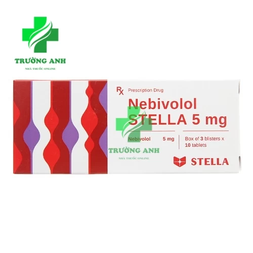 Nebivolol Stella 5mg - Điều trị tăng huyết áp hiệu quả