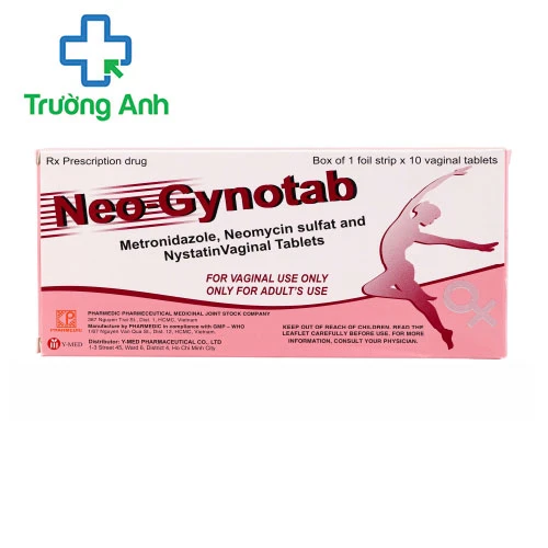 Neo-gynotab - Thuốc điều trị viêm nhiễm phụ khoa hiệu quả