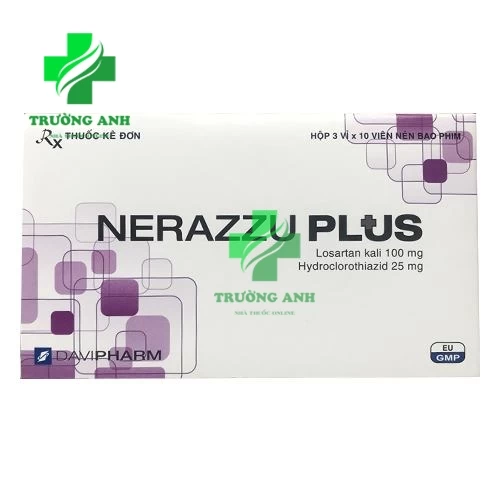 Nerazzu-plus - Thuốc điều trị tăng huyết áp vô căn hiệu quả