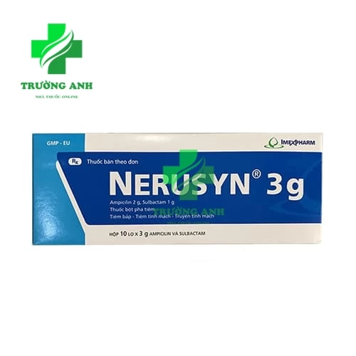 Nerusyn 3g - Thuốc điều trị nhiễm khuẩn hiệu quả của Imexpharm