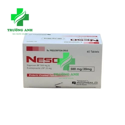 Neso 500mg/20mg Bangladesh - Thuốc điều trị viêm xương khớp hiệu quả