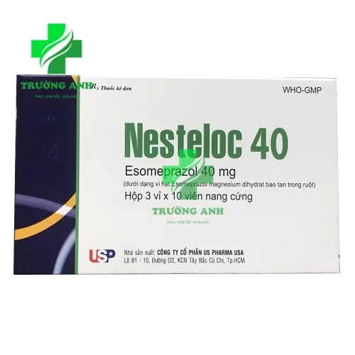 NESTELOC 40 - Thuốc điều trị loét dạ dày, tá tràng