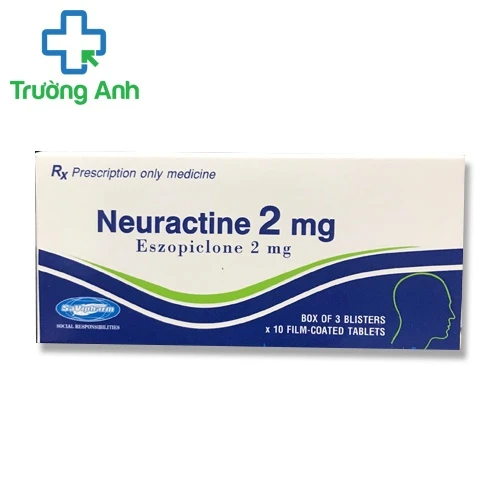 Neuractine 2mg - Thuốc điều trị chứng mất ngủ, khó ngủ của Savi