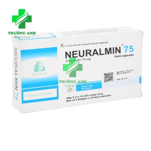 Neuralmin 75 - Thuốc điều trị đau thần kinh nguồn gốc trung ương hiệu quả