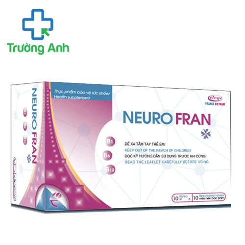Neuro Fran - Giúp bổ sung vitamin nhóm B cho cơ thể hiệu quả