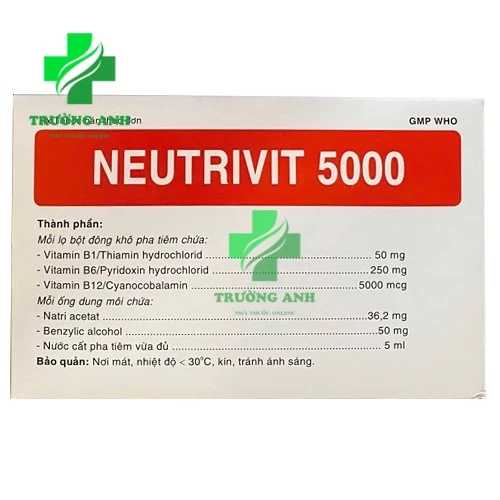 Neutrivit 5000 - Được dùng bổ sung vitamin nhóm B hiệu quả