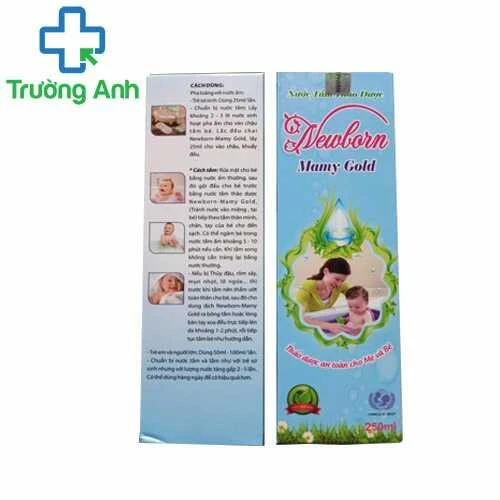 Newborn Mamy Gold - Nước tắm thảo dược dành cho trẻ sơ sinh