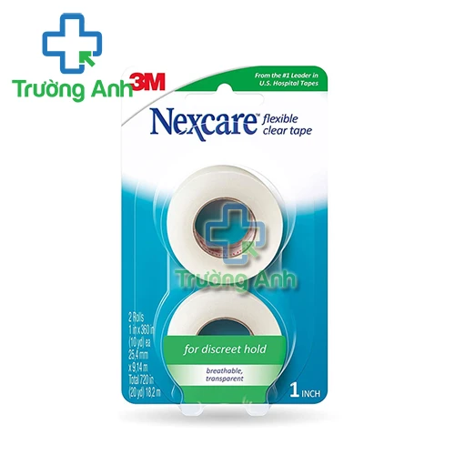 Nexcare Flexible clear tape - Băng keo y tế cuộn trong suốt băng bó vết thương